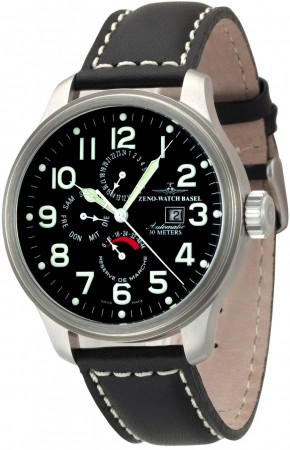 Oversized Pilot Power Reserve, Dual-Time, Day Date 47.5 mm 8055-a1
