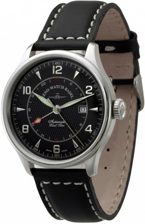 Zeno-Watch Basel Godat II  GMT (Dual Time) 44 mm 6273GMT-g1