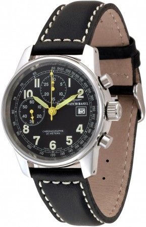 Classic Pilot. Chronograph Bicompax Winder - Limited Edition 40 mm 6557BD-a1