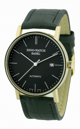 Zeno-Watch Basel Bauhaus Automatic yellow gold 40 mm 4636-GG-i1